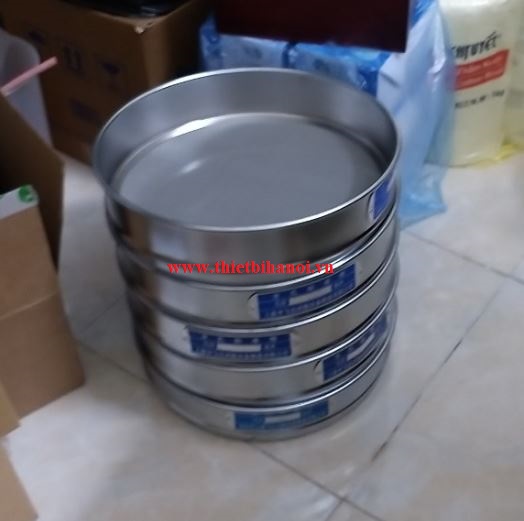 Bộ sàng rây phân tích cỡ hạt đường kính 300mm