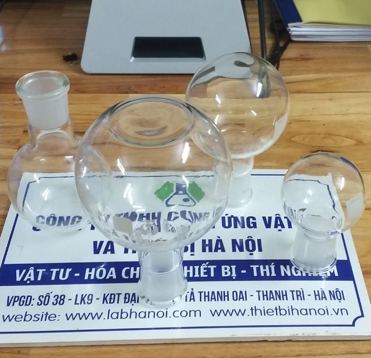Bình cầu đáy bằng 1 cổ nhám
