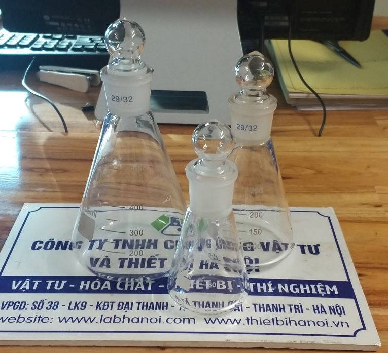 Bình tam giác có nút 50ml, hãng Onelab