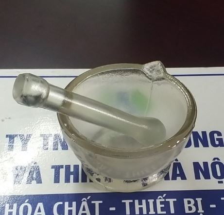 Bộ chày cối thủy tinh 60mm, hãng Onelab