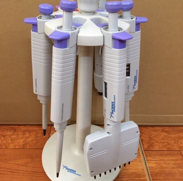Micropipette 8 kênh hấp tiệt trùng 0.5-10ul