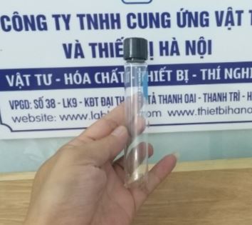 Ống nghiệm có nắp vặn đen 13x100mm, hãng Onelab