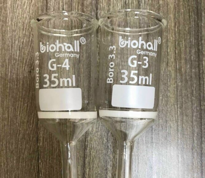 Phễu lọc xốp G3 - 35ml, hãng Biohall