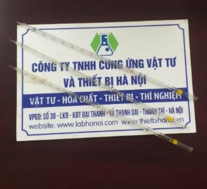 Pipet thủy tinh thẳng 0,1ml hãng Onelab