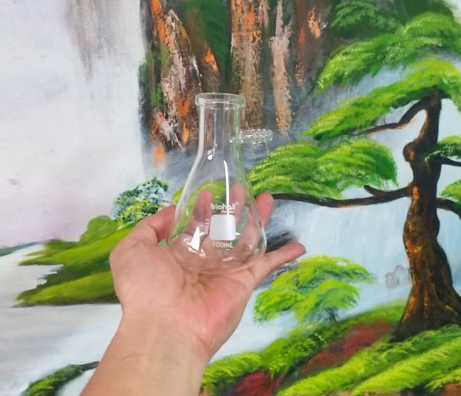 Bình tam giác có vòi 100ml hãng Biohall-Germany