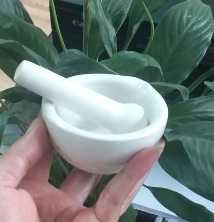 Cối chày bằng sứ phi 80mm, hãng Onelab