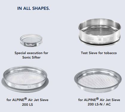 Sàng rây Haver & Boecker đường kính 200mm, cỡ lỗ 0.056mm