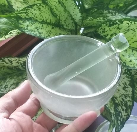 Chày cối thủy tinh phi 150mm, hãng Onelab