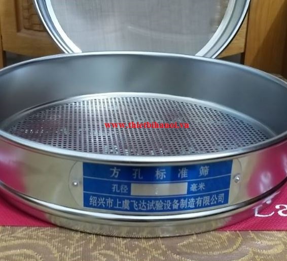 Sàng rây thí nghiệm đường kính 200mm, cỡ lỗ 0,09mm