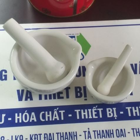 Cối chày bằng sứ phi 130mm, hãng Onelab