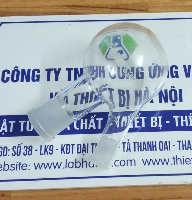 Bình cầu đáy bằng 1000ml, 2 cổ nhám 24/29 và 19/26