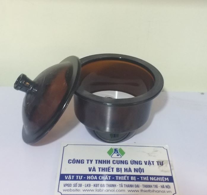 Bình hút ẩm nâu không vòi phi 300mm, hãng Onelab