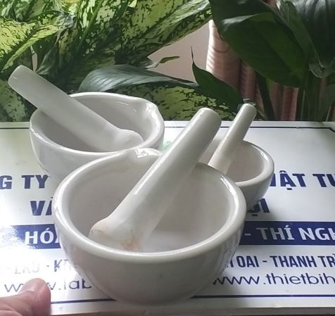 Cối chày bằng sứ phi 300mm, hãng Onelab