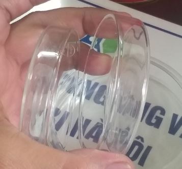 Đĩa petri thủy tinh phi 60mm, hãng Onelab
