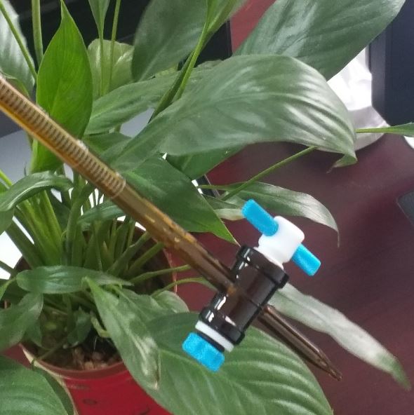 Buret nâu 10ml khóa nhựa PTFE, hãng Onelab