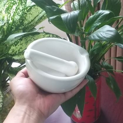 Cối chày bằng sứ phi 350mm, hãng Onelab