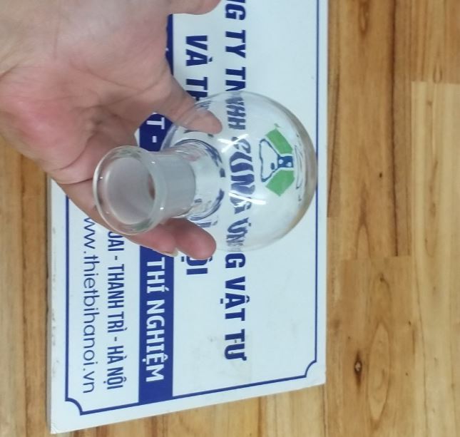 Bình cầu đáy tròn 250ml cổ nhám 29/32