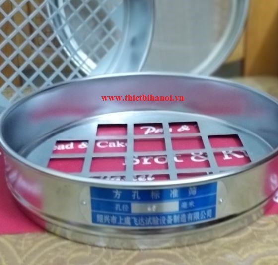 Sàng rây phân tích cỡ hạt cỡ lỗ 26,5mm, đường kính 300mm