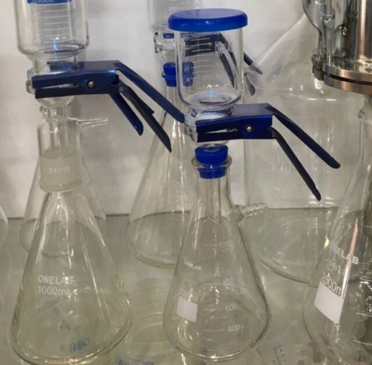 Bộ lọc vi sinh 500ml, nút silicone, hãng Onelab