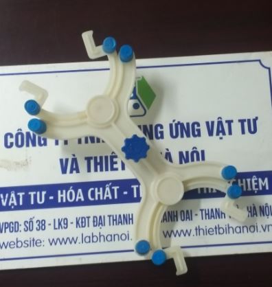 Kẹp buret đôi bằng nhựa, hãng Onelab