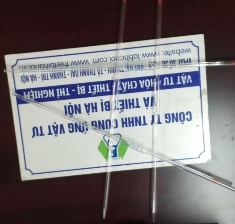 Pipettes bầu thủy tinh 1ml, loại Class AS, hãng Biohall