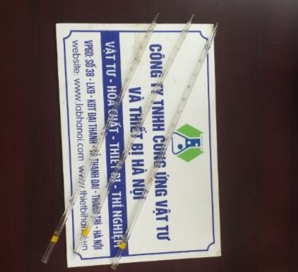 Pipet thủy tinh thẳng 0,2ml hãng Onelab