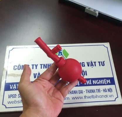 Quả bóp cao su 3 van dài, hãng Onelab