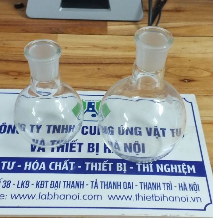 Bình cầu đáy bằng 500ml cổ nhám 19/26