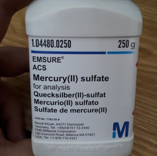 Hóa chất Mercury(II) sulfate, Hãng Merck Thiết bị Hà Nội