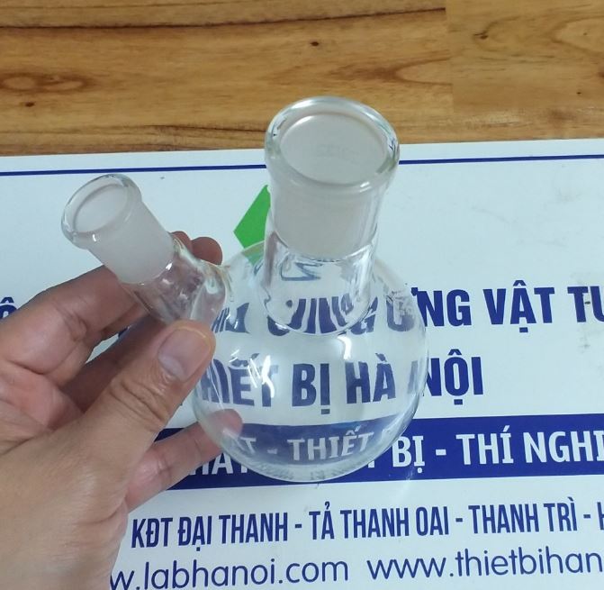 Bình cầu đáy bằng 10000ml, 2 cổ nhám 55/44 và 24/29