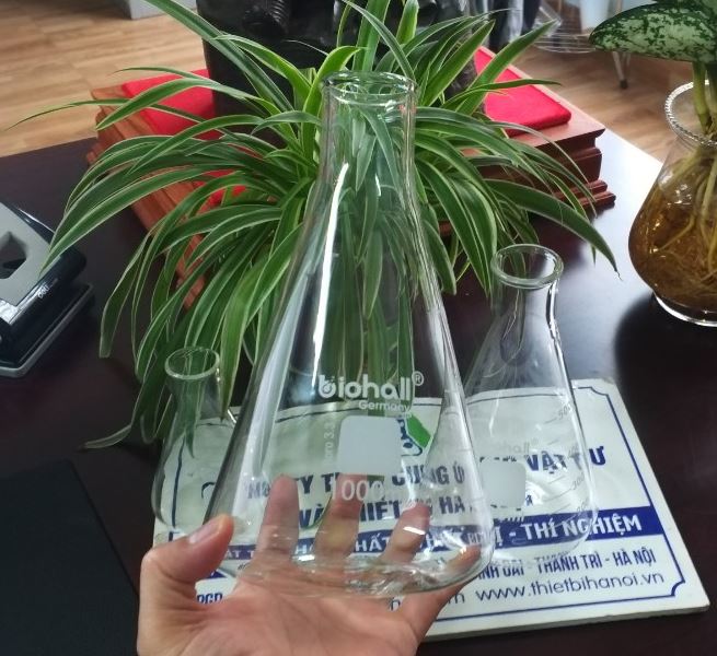 Bình tam giác 1000ml hãng Biohall-Germany