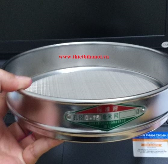 Sàng rây thí nghiệm đường kính 200mm, cỡ lỗ 0,6mm
