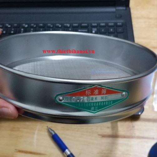 Sàng rây phân tích cỡ hạt cỡ lỗ 1,4mm, đường kính 300mm
