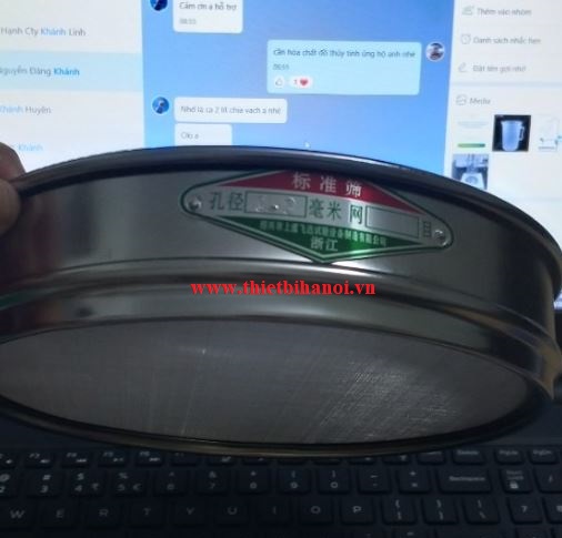 Sàng rây đường kính 400mm cỡ lỗ 19mm