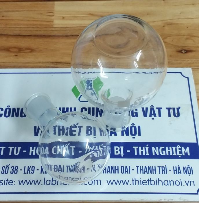Bình cầu đáy bằng 1000ml cổ nhám 19/26