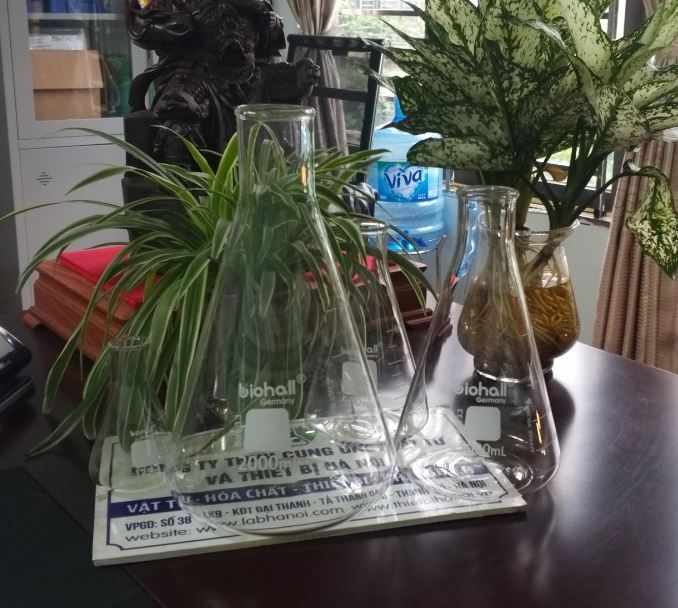 Bình tam giác 2000ml hãng Biohall-Germany