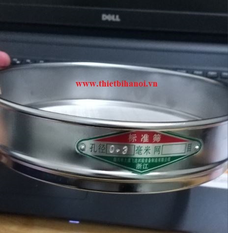 Sàng rây phân tích cỡ hạt cỡ lỗ 3,35mm, đường kính 300mm