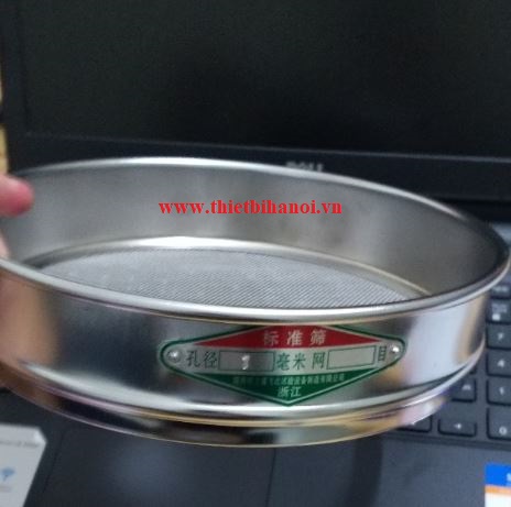 Sàng rây thí nghiệm đường kính 200mm, cỡ lỗ 2,36mm