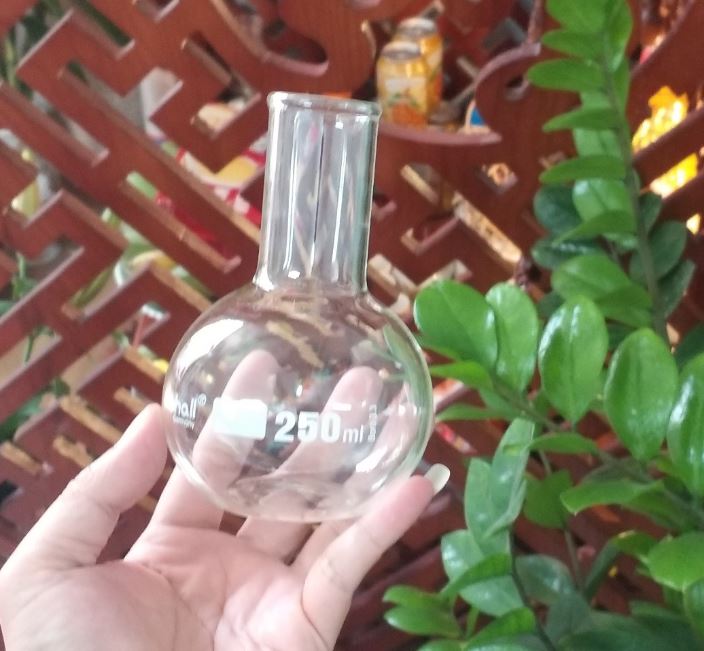 Bình cầu đáy bằng 250ml, hãng Biohall