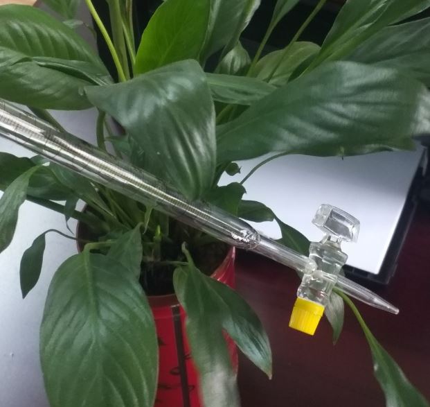 Burette trắng, khóa thủy tinh 50ml, hãng Onelab