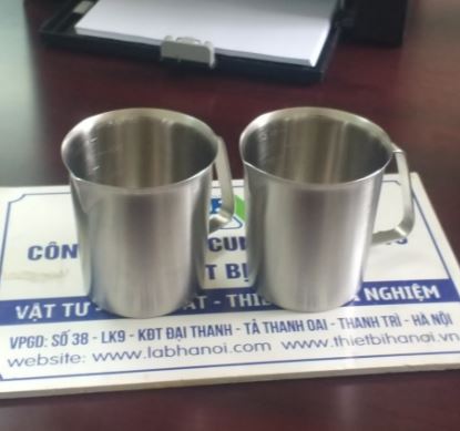 Ca inox chia vạch 1000ml, hãng Onelab