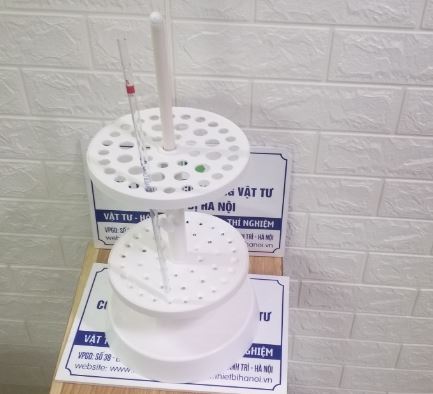 Giá để Pipet thẳng bằng nhựa dạng tròn, hãng Onelab