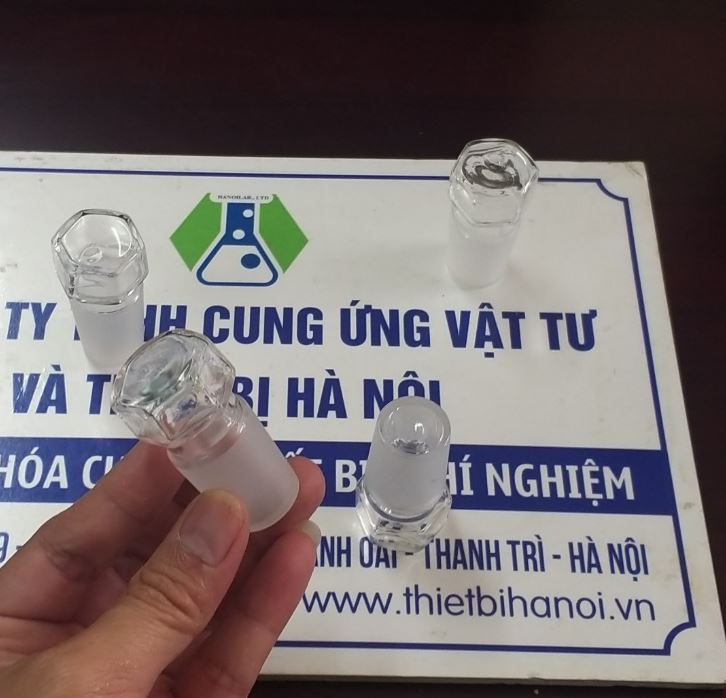 Nút thủy tinh lục giác, nhám 24/29, hãng Biohall