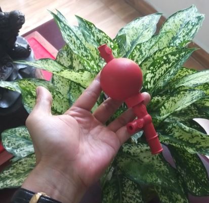 Quả bóp cao su 3 van, hãng Onelab