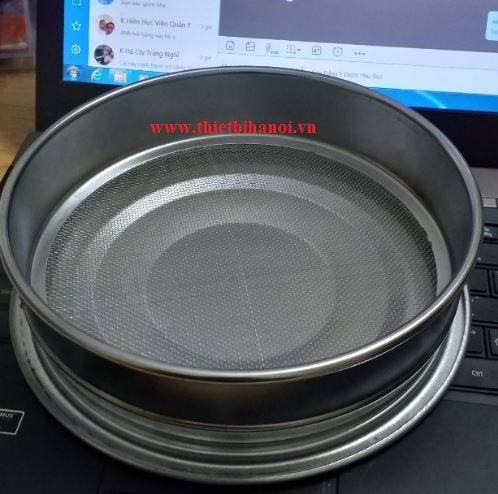 Sàng rây phân tích cỡ hạt cỡ lỗ 0,106mm, đường kính 300mm