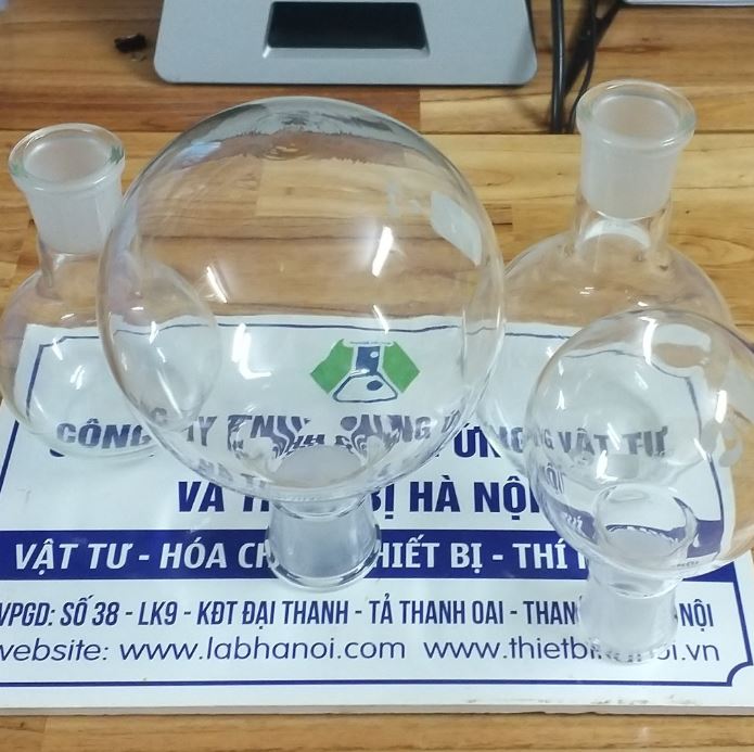 Bình cầu đáy bằng 3000ml cổ nhám 24/29