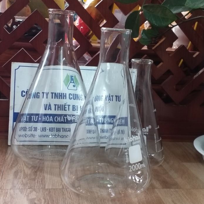 Bình tam giác 5000ml hãng Biohall-Germany