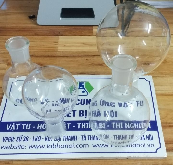 Bình cầu đáy bằng 3000ml cổ nhám 29/32