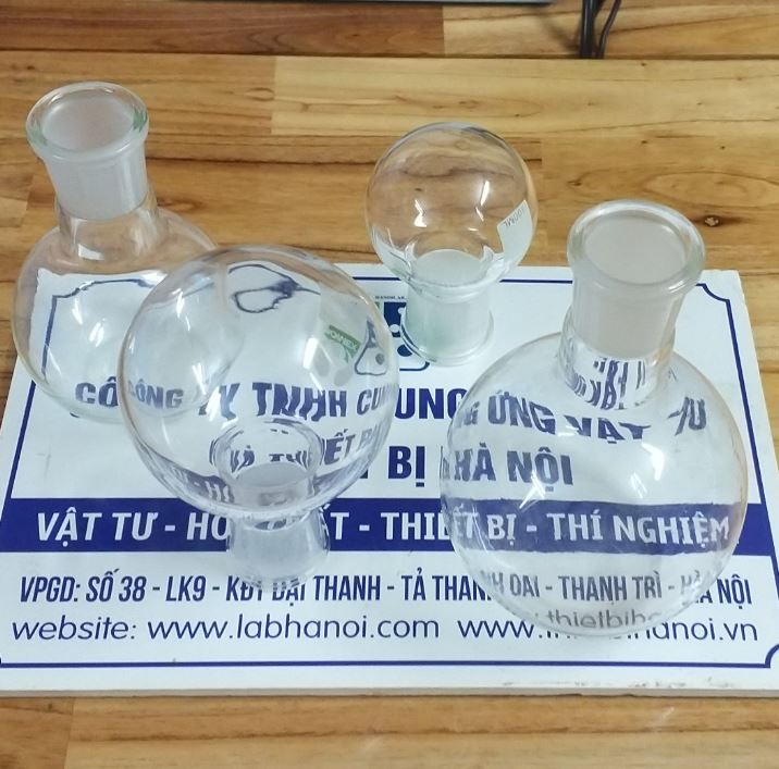 Bình cầu đáy bằng 3000ml cổ nhám 34/35