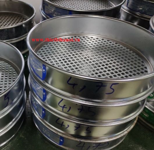 Sàng rây đường kính 400mm cỡ lỗ 50mm
